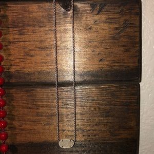 Kendra Scott Elisa White Drusy Necklace